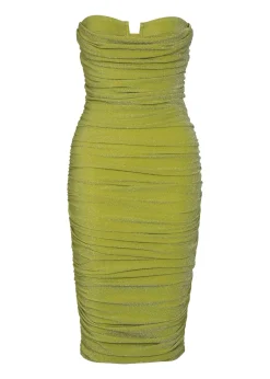 Alex Green Lime - Dress*Bananhot Fashion