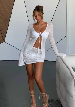 Fieur White - Top*Bananhot Cheap
