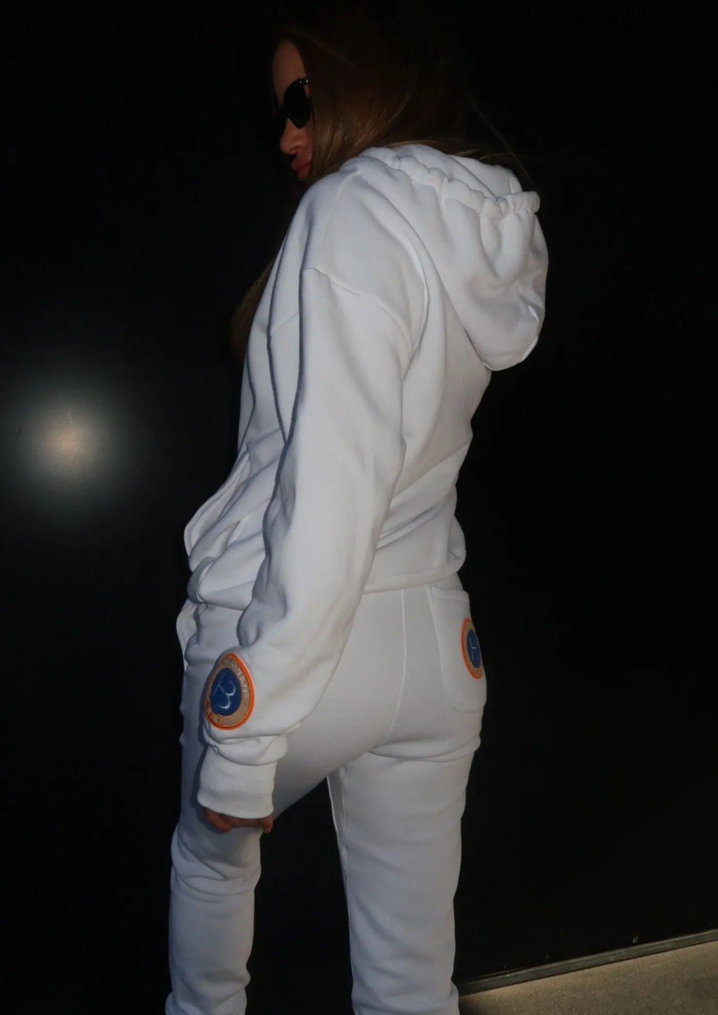 Hudson Hoodie - White*Bananhot Shop