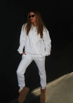 Hudson Hoodie - White*Bananhot Flash Sale