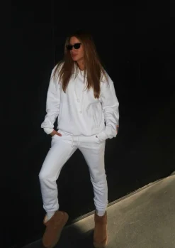 Hudson Joggers - White*Bananhot Clearance