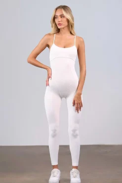 Kyra White - Onesie*Bananhot Clearance