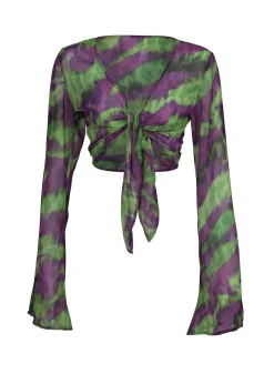 Lily Green Purple Jungle - Cover Up*Bananhot Hot