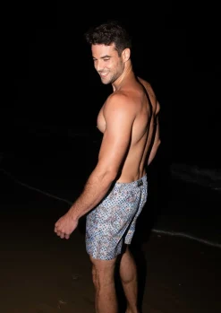 Man Swim Short - Blue Bandana*Bananhot Clearance