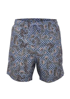Man Swim Short - Blue Bandana*Bananhot Clearance