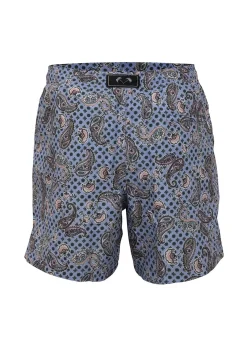 Man Swim Short - Blue Bandana*Bananhot Clearance