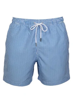 Man Swim Short - Blue Stripes*Bananhot Fashion