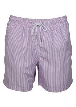 Man Swim Short - Purple Stripes*Bananhot Shop