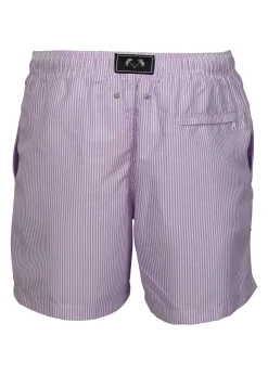 Man Swim Short - Purple Stripes*Bananhot Shop