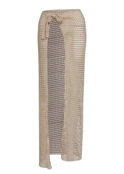 Midi Net Sarong - Classic Beige*Bananhot New