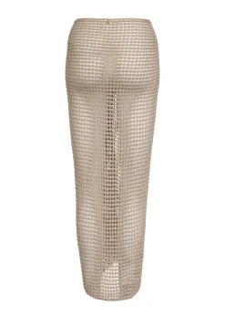 Midi Net Sarong - Classic Beige*Bananhot Cheap