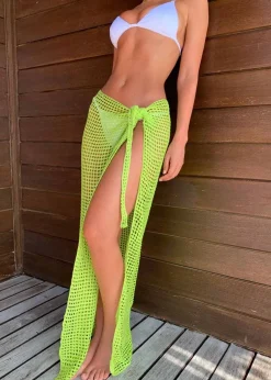 Midi Net Sarong - Green Lime*Bananhot New