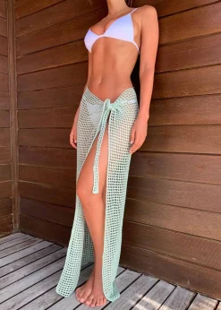 Midi Net Sarong - Mint*Bananhot Best Sale