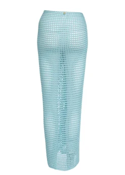 Midi Net Sarong - Sky Blue*Bananhot Hot