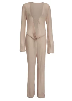 Vittoria Classic Beige - Jumpsuit*Bananhot Hot